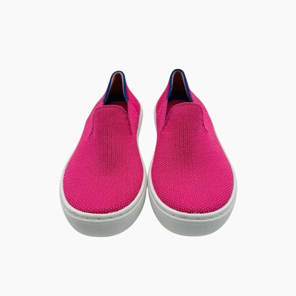 Rothy’s The Kids Sneaker Bubblegum Girl’s Size 10 - Picture 4 of 9